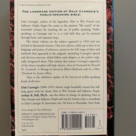 Book - Public Speak for Success by Dale Carnegie - Picture 2 of 2